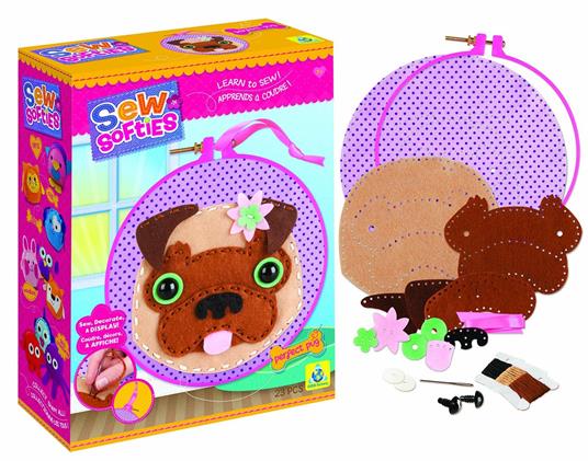 Lafeltrinelli Sew Softies Carlino Puntocroce. Orb Factory (74135)