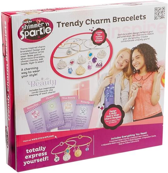 Lafeltrinelli Shimmer And Sparkle Trendy Charm Bracelets Music Friendship Free