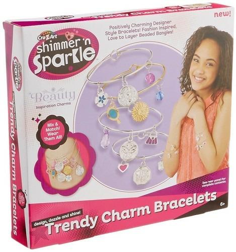 Lafeltrinelli Shimmer And Sparkle Trendy Charm Bracelets Music Friendship Free