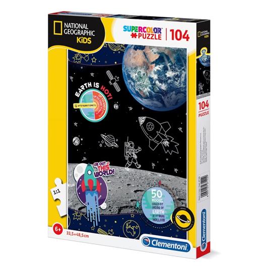 Lafeltrinelli Space Explorer 104 pezzi National Geographic Kids