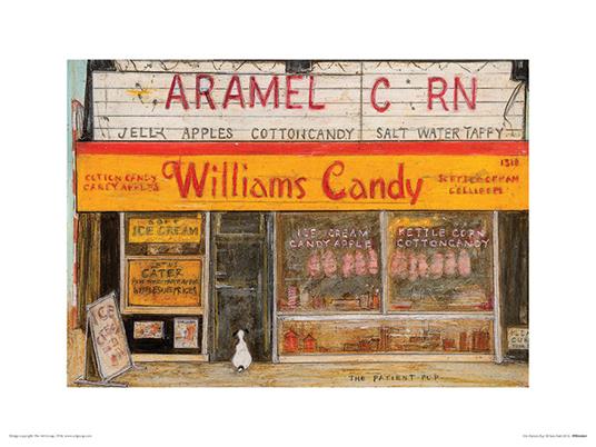 Lafeltrinelli Stampa 30X40 Sam Toft The Patient Pup