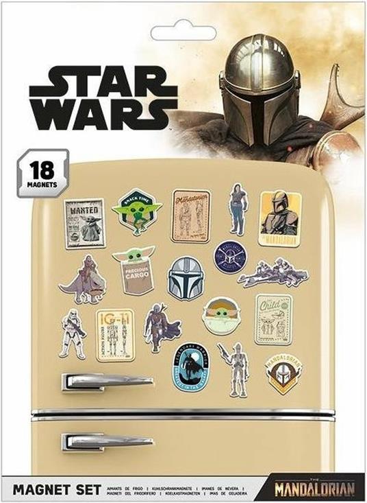 Lafeltrinelli Star Wars: The Mandalorian - Bounty Hunter Magnet Set