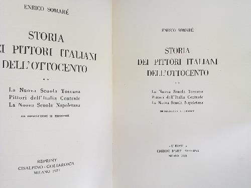 Lafeltrinelli Storia dei pittori Italiani dell'Ottocento 2 vv