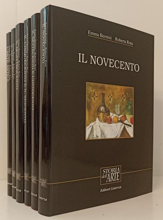Lafeltrinelli Storia Dell'Arte 6 Volumi Arte Antica Medioevo Novecento- Laterza- Cs-Blcg15