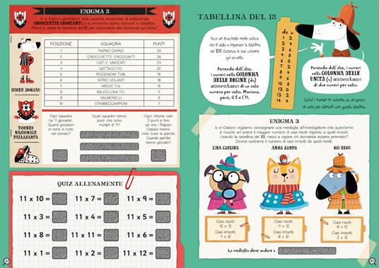 Lafeltrinelli Tabelline. Le Indagini Di Sherlock Bones. Con Gadget