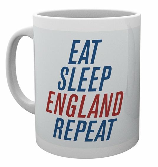 Lafeltrinelli Tazza England. Eat Sleep England Repeat