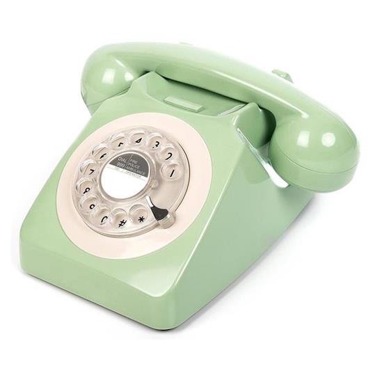 Lafeltrinelli Telefono Vintage Gpo 746 Rotary Mint Green