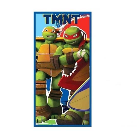 Lafeltrinelli Telo Mare Tartarughe Ninja Turtles Asciugamano Cotone Spugna Bambino 70X140