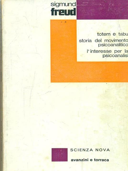 Lafeltrinelli Totem e Tabù. Storia del movimento psicoanalitico