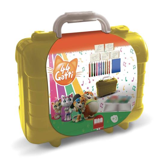 Lafeltrinelli Travel Set Timbri. 44 Gatti. Multiprint (2986)