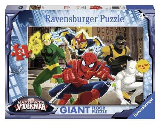 Lafeltrinelli Ultimate Spider-man I Fantastici Supereroi. Puzzle 24 Pezzi Gigante