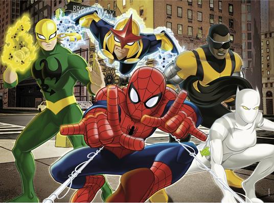 Lafeltrinelli Ultimate Spider-man I Fantastici Supereroi. Puzzle 24 Pezzi Gigante