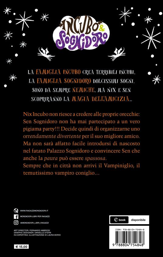 Lafeltrinelli Un Pigiama Party Terrificante. Incubo&sognidoro