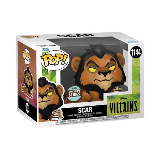 Lafeltrinelli Villains POP Disney Vinyl Figure Scar W/Meat 9 Cm