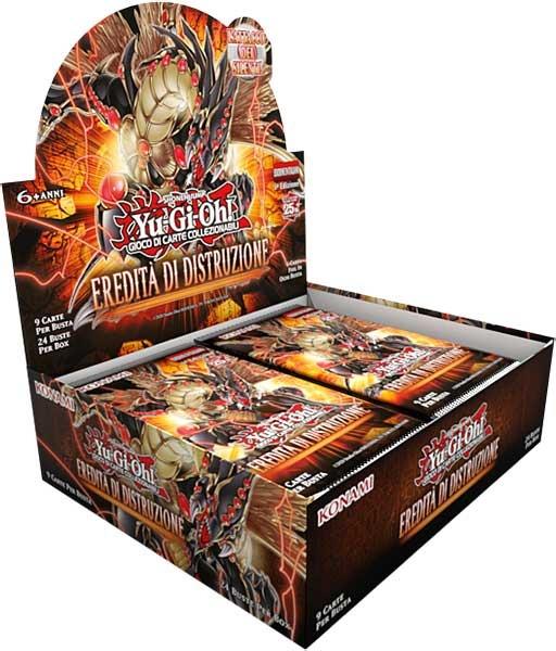 Lafeltrinelli YUGI Eredita'' di Distruzione Box 24 Buste
