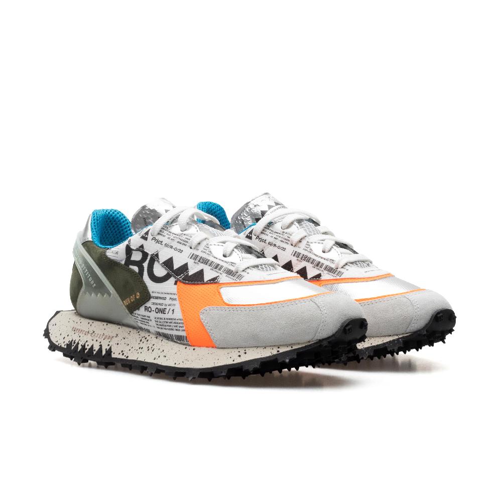 RUN OF Ro1 Jet Sneakers Uomo In Pelle Scamosciata E Nylon | Sito Ufficiale RUN OF