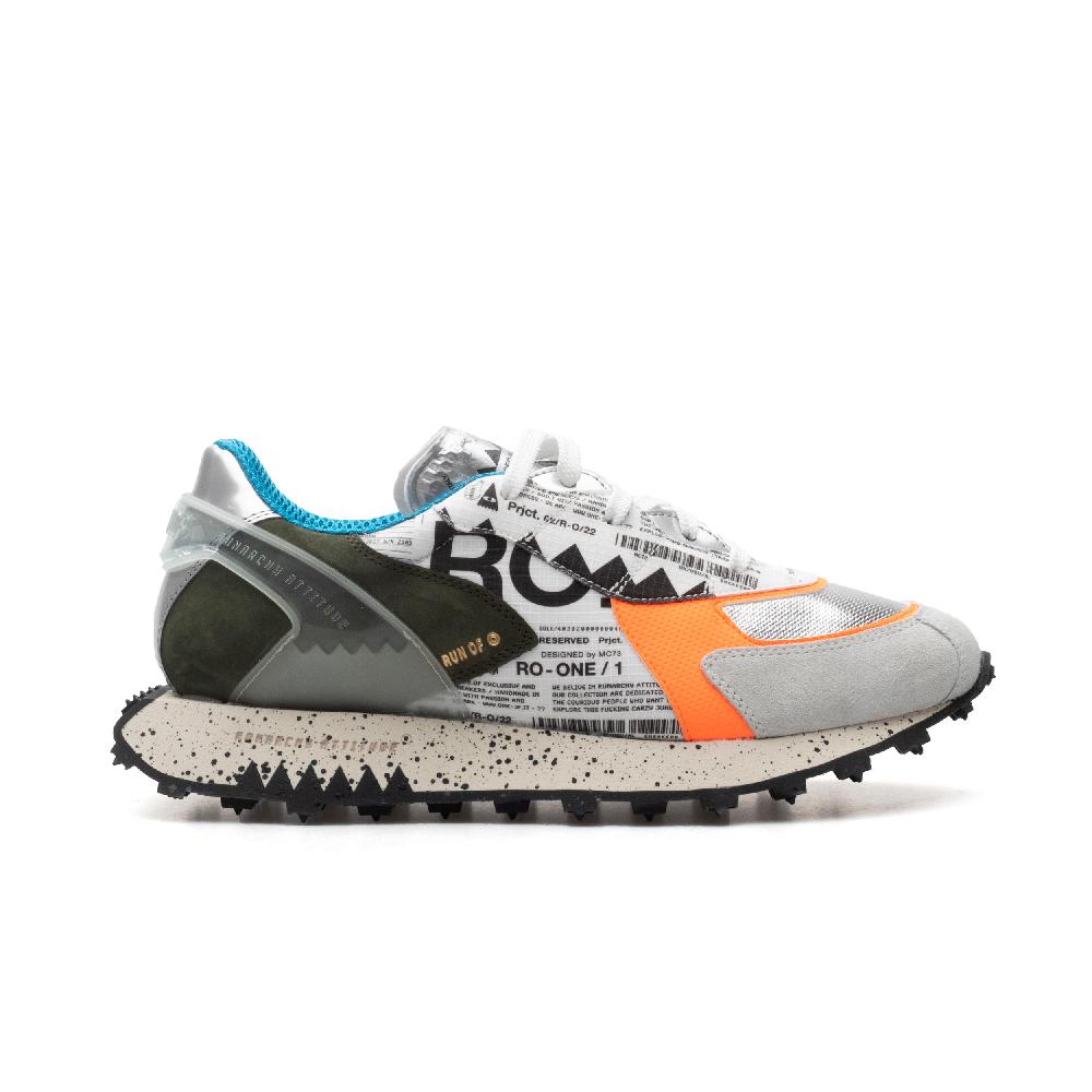 RUN OF Ro1 Jet sneakers uomo in pelle scamosciata e nylon | sito ufficiale RUN OF