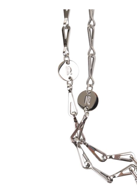 RABANNE 1969 Square Bag Grigia In Metallo E Pelle - RABANNE