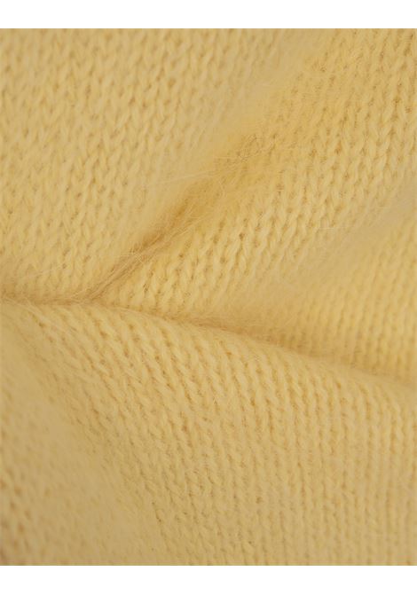 BLUMARINE Abito Corto Giallo Con Cut-Out A Cuore E Cristalli - BLUMARINE