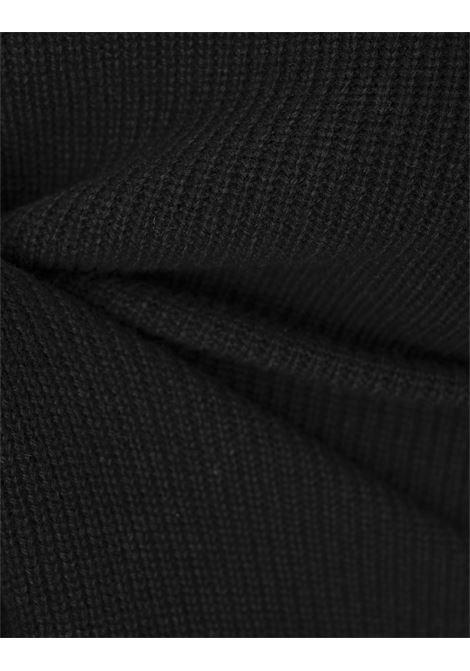 FABIANA FILIPPI Abito In Platinum Nero Con Gonna In Flanella - FABIANA FILIPPI