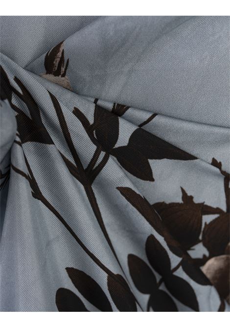 FOR RESTLESS SLEEPERS Abito Lungo Antea Azzurro Con Stampa Mazzo Di Fiori - FOR RESTLESS SLEEPERS