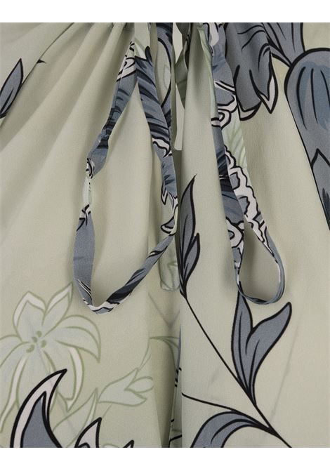 FOR RESTLESS SLEEPERS Abito Lungo Elone Con Fiori Rinascimentali - FOR RESTLESS SLEEPERS