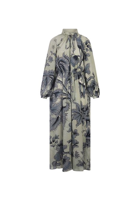 FOR RESTLESS SLEEPERS Abito Lungo Elone Con Fiori Rinascimentali - FOR RESTLESS SLEEPERS