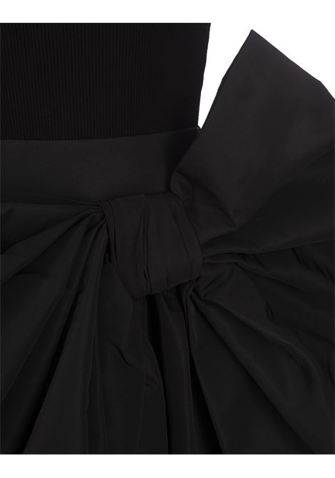 ALEXANDER MCQUEEN Abito Lungo Hybrid Nero - ALEXANDER MCQUEEN