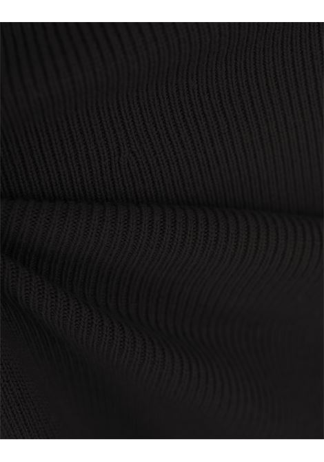 RABANNE Abito Lungo In Maglia Nera Con Medaglie - RABANNE