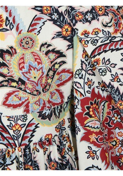 ETRO KIDS Abito Midi Con Stampa Paisley Floreale All-Over - ETRO KIDS