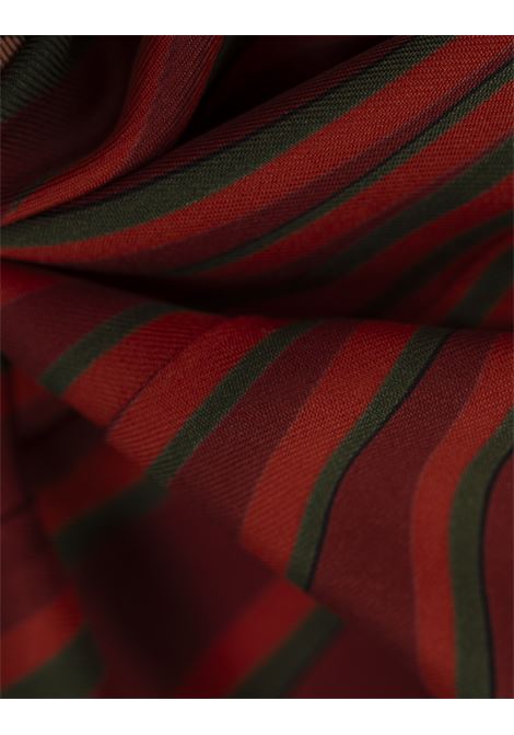 LA DOUBLE J Abito Mini Magnifico In Dragonflower Placée Multicolor In Silk Twill - LA DOUBLE J