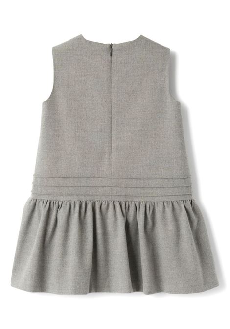 IL GUFO Abito Smanicato In Tecno Lana Grigia - IL GUFO