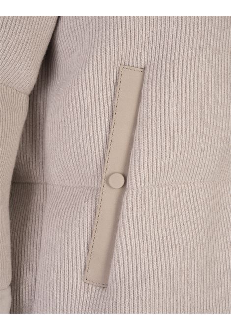 AGNONA Giubbotto In Cashmere Sabbia - AGNONA