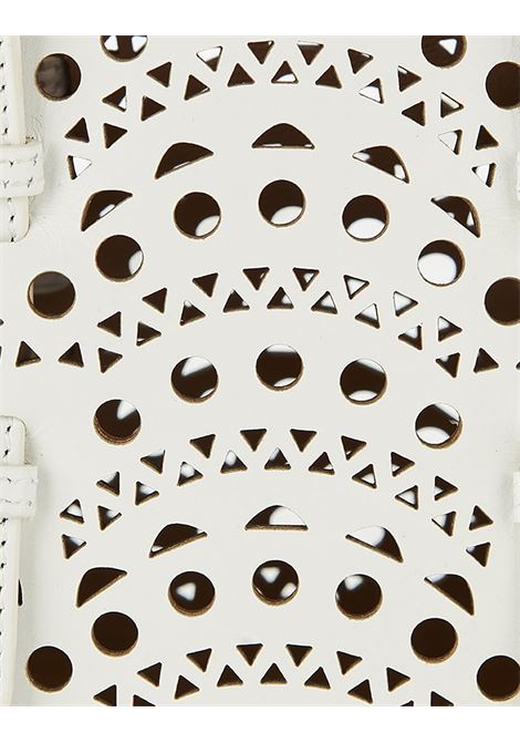 ALAIA Borsa Mina 16 Micro Bianca - ALAIA