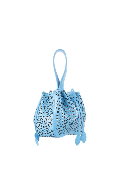 ALAIA Borsa Rose Marie 16 Vienne Blu - ALAIA
