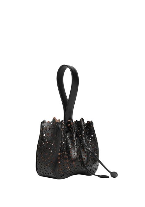 ALAIA Borsa Rose Marie 16 Vienne Nera - ALAIA