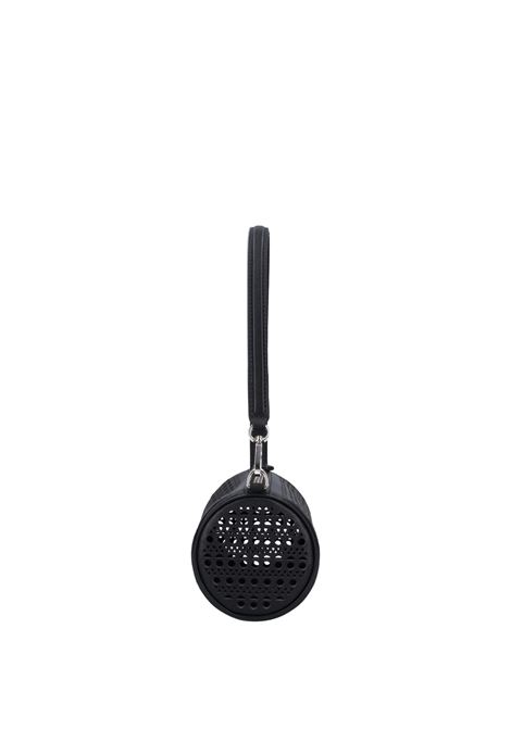 ALAIA Borsa Tube In Pelle Nera - ALAIA