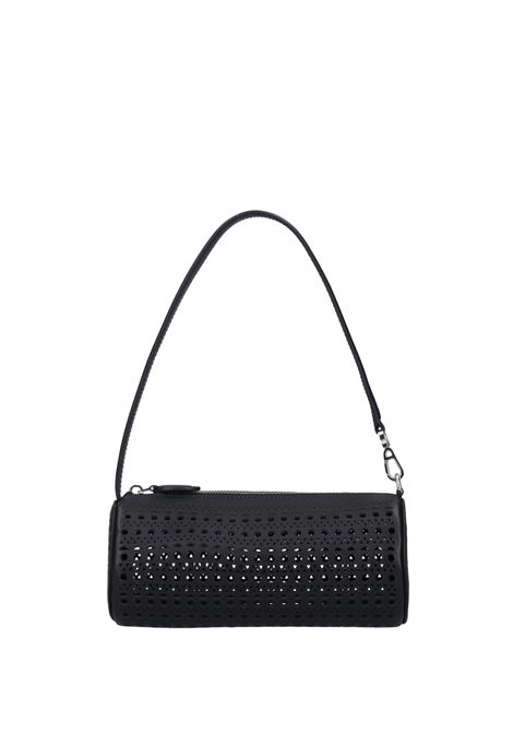 ALAIA Borsa Tube In Pelle Nera - ALAIA
