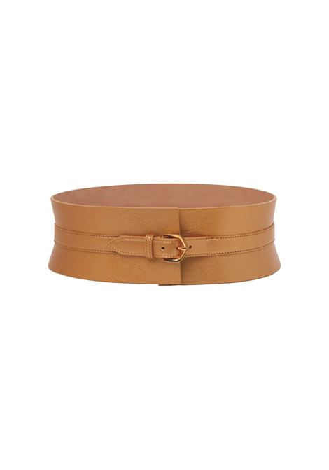 ALAIA Cintura Bustier Neo In Pelle Rame - ALAIA