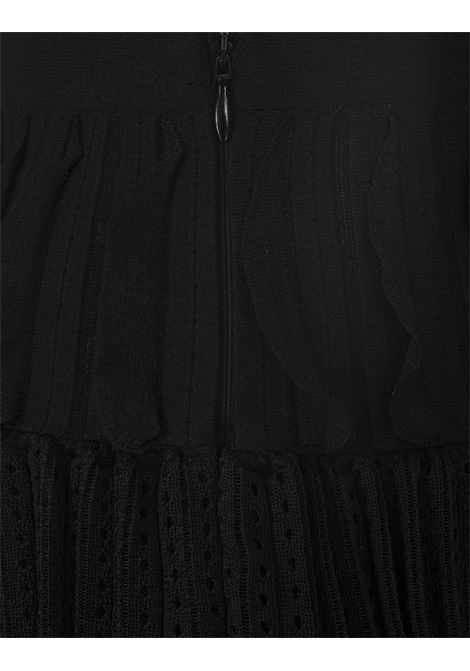 ALAIA Gonna Corta Crinoline A Balze Nera - ALAIA