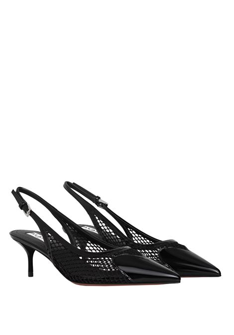 ALAIA Slingback Le Coeur In Rete Nere - ALAIA