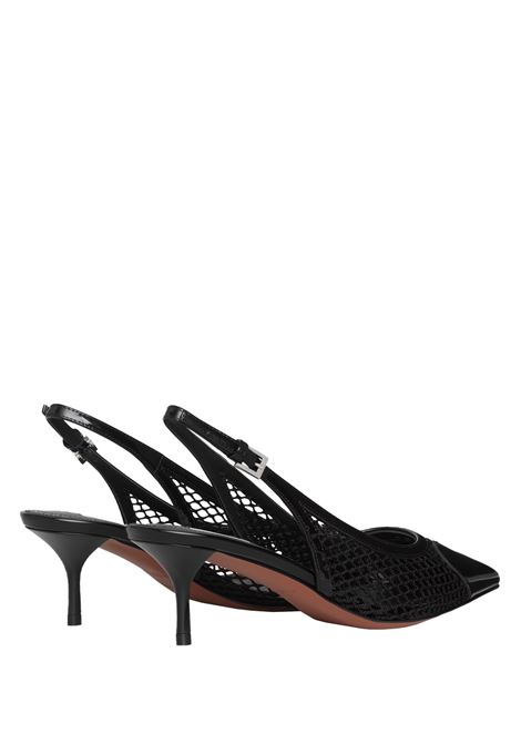 ALAIA Slingback Le Coeur In Rete Nere - ALAIA