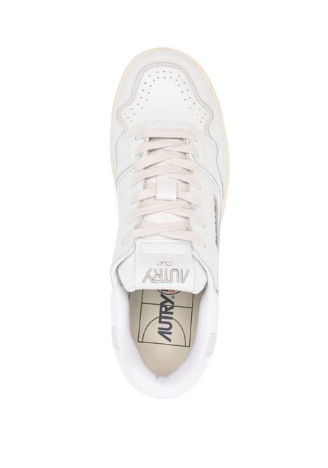AUTRY Sneakers CLC In Pelle Bianca E Suede - AUTRY