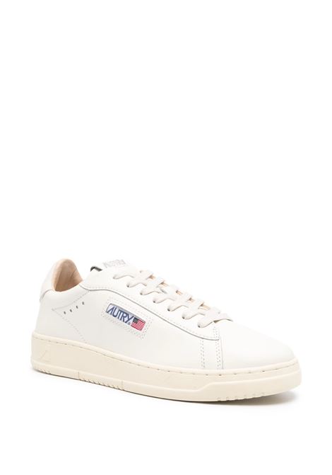 AUTRY Sneakers Dallas Low In Pelle Bianca - AUTRY
