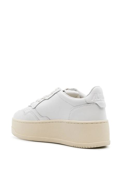 AUTRY Sneakers Low Medalist Platform Bianche - AUTRY