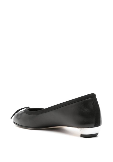 ALEXANDER MCQUEEN Ballerine Armadillo In Nero Oro E Argento - ALEXANDER MCQUEEN