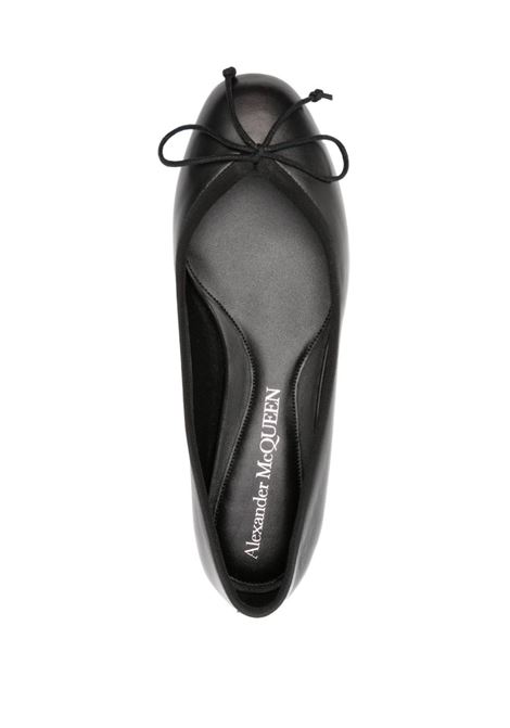 ALEXANDER MCQUEEN Ballerine Armadillo In Nero Oro E Argento - ALEXANDER MCQUEEN