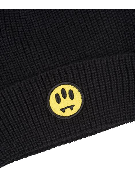 BARROW Beanie In Maglia A Coste Nera - BARROW