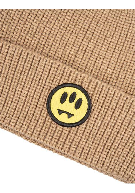 BARROW Beanie In Maglia A Coste Sabbia - BARROW