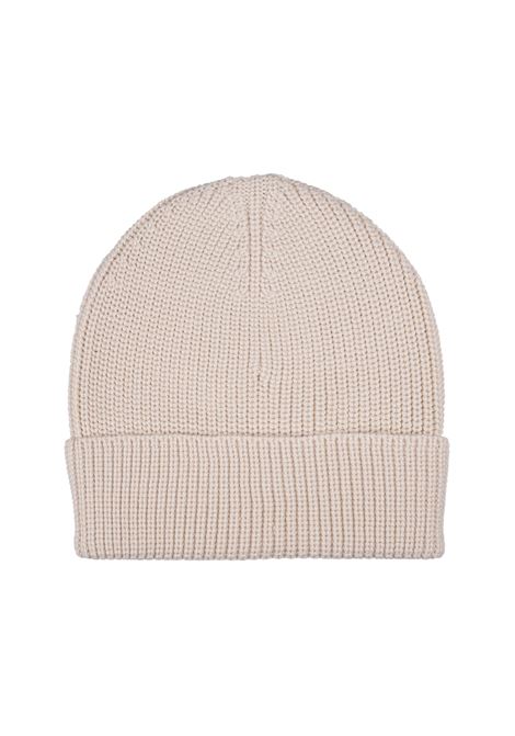 BARROW Beanie In Maglia A Coste Tortora - BARROW